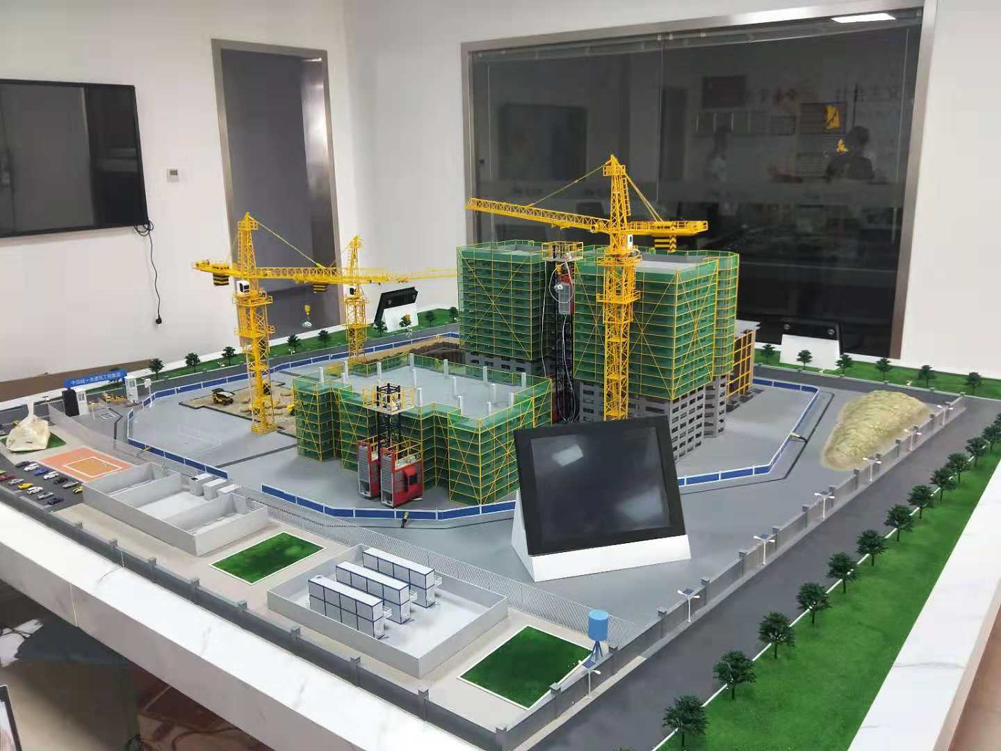 徐州建筑施工场景模型